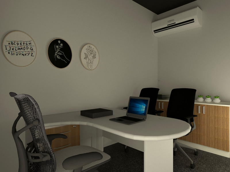 3D Model Office cabin